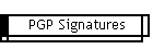 PGP Signatures